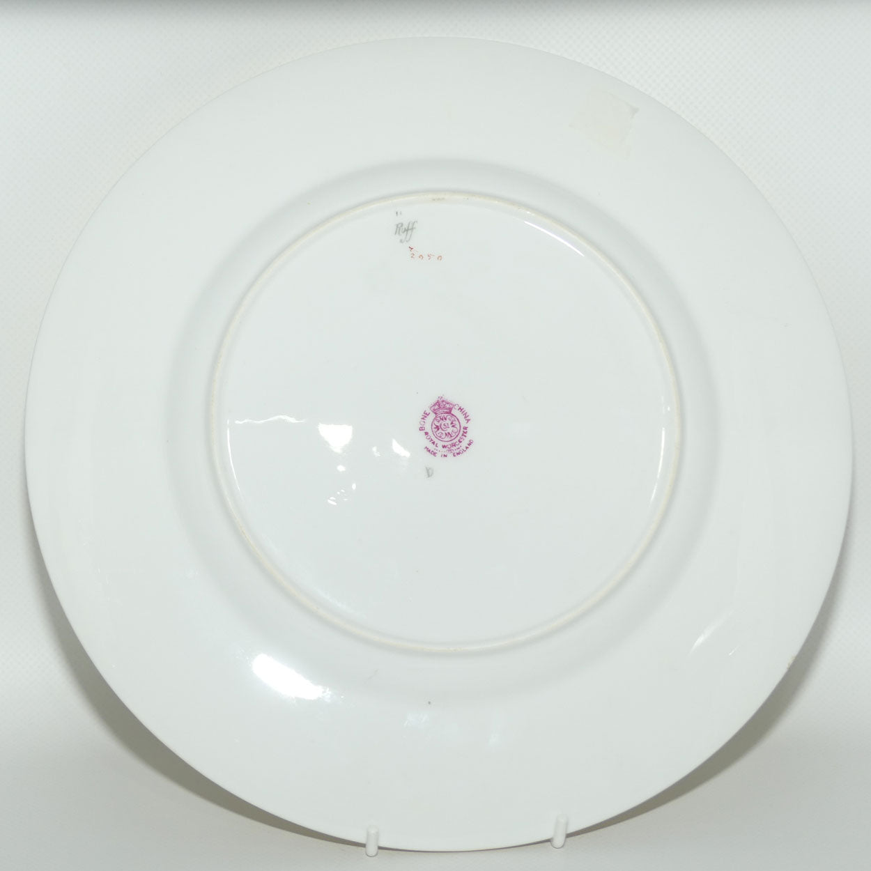 Royal Worcester hand painted Game Birds Ruff plate (JAS Stinton)