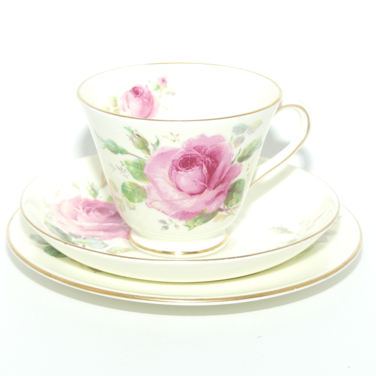 Royal Doulton June Roses tea trio | #1