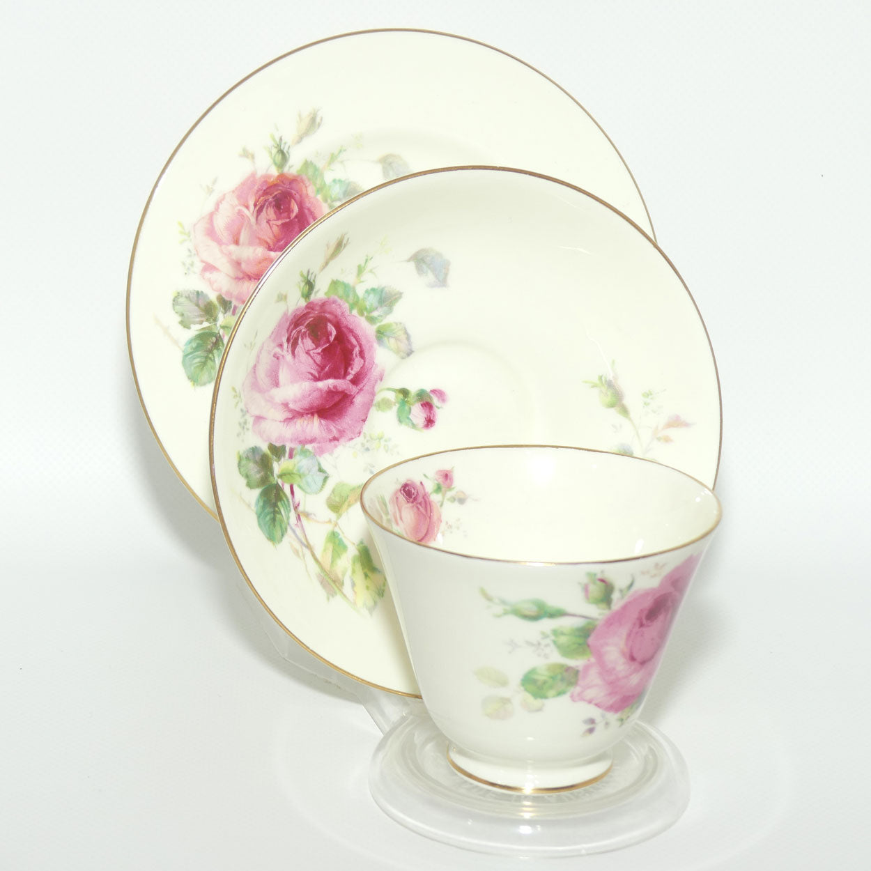 Royal Doulton June Roses tea trio | #2