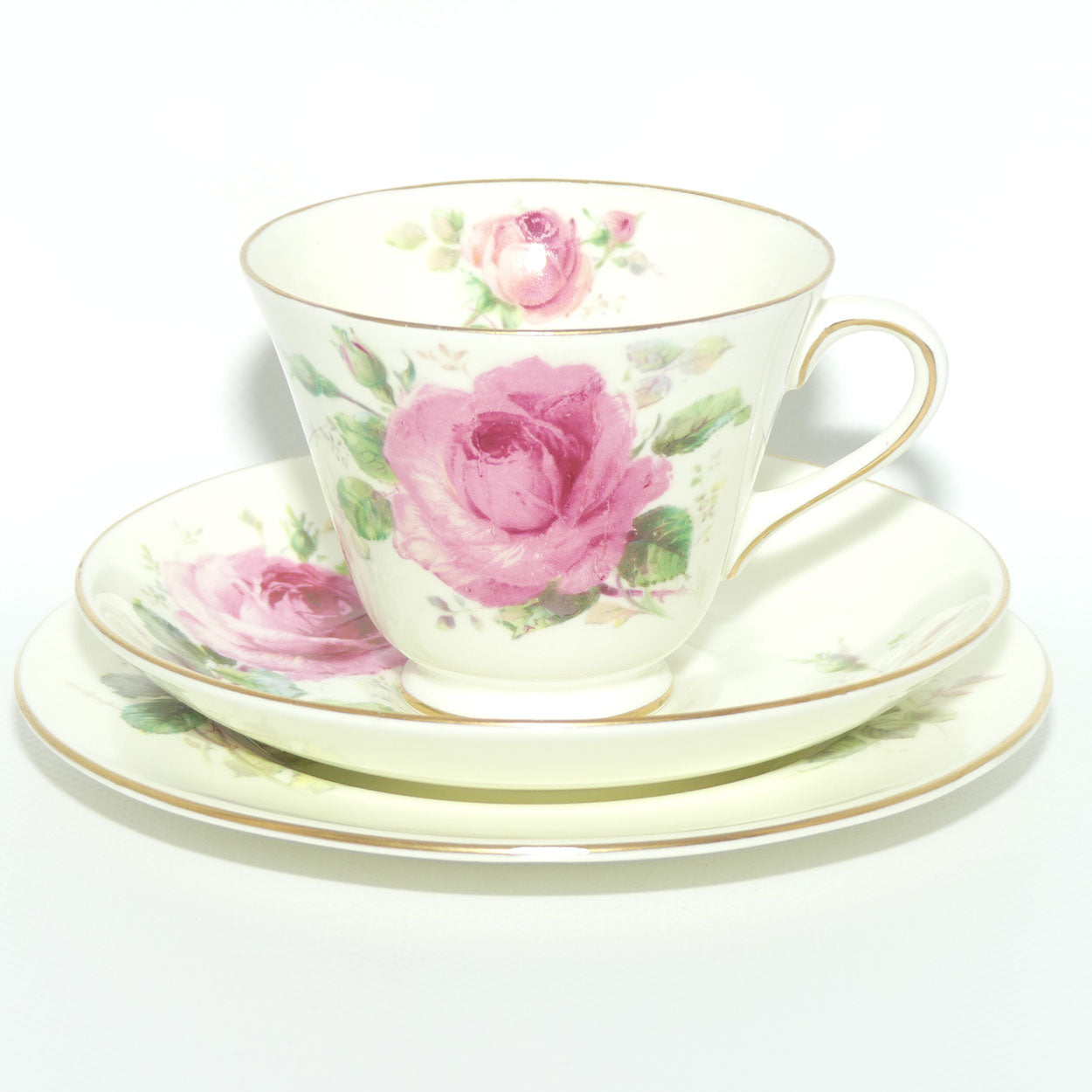 Royal Doulton June Roses tea trio | #2