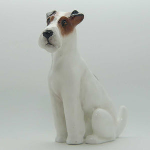 K8 Royal Doulton figure Fox Terrier | Seated | Style Three