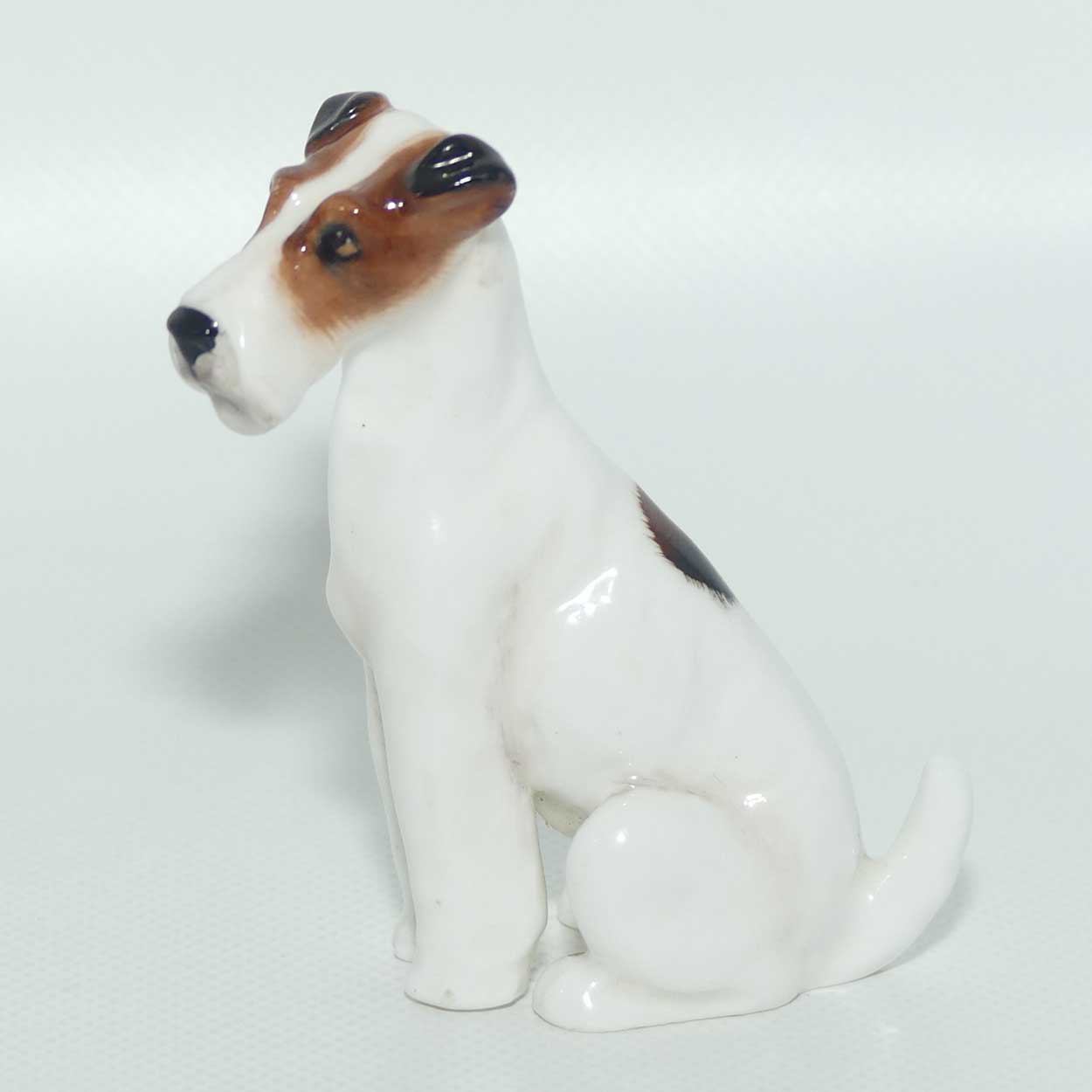 K8 Royal Doulton figure Fox Terrier | Seated | Style Three