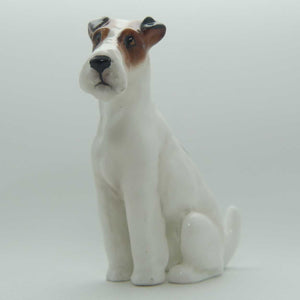 K8 Royal Doulton figure Fox Terrier | Seated | Style Three