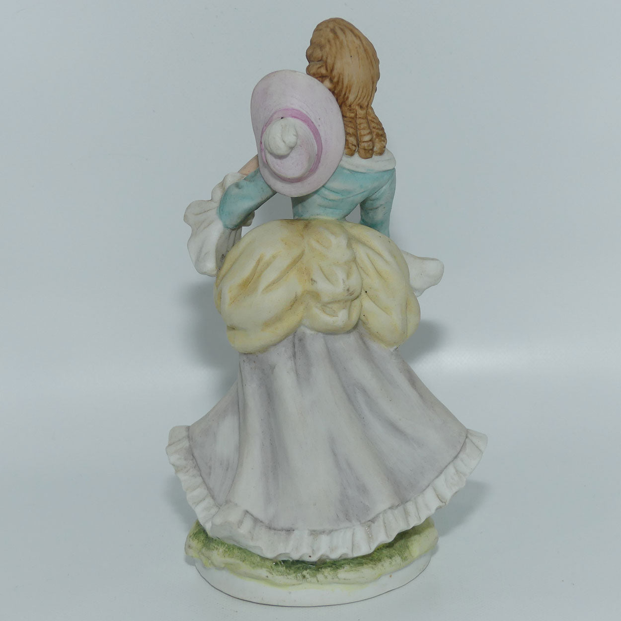 Vintage Japan Bisque | Victorian Style Lady | Crinoline Lady figure