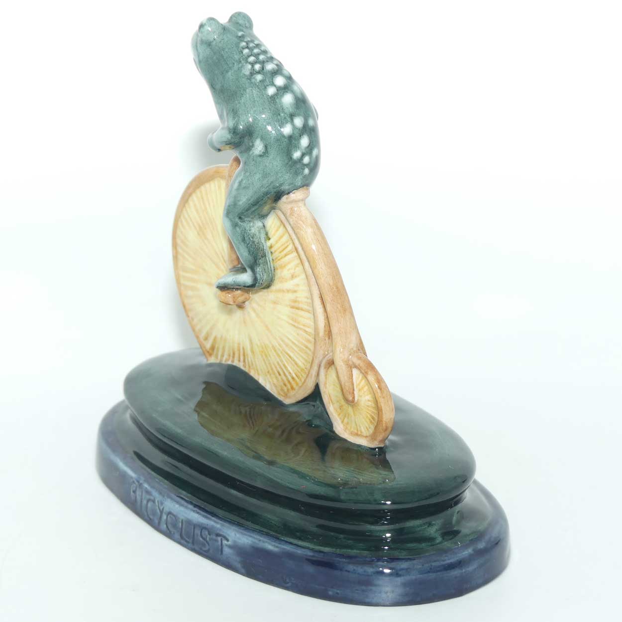 LW4 Royal Doulton Archives Lambethwares Frog Cyclist | LE 35/150