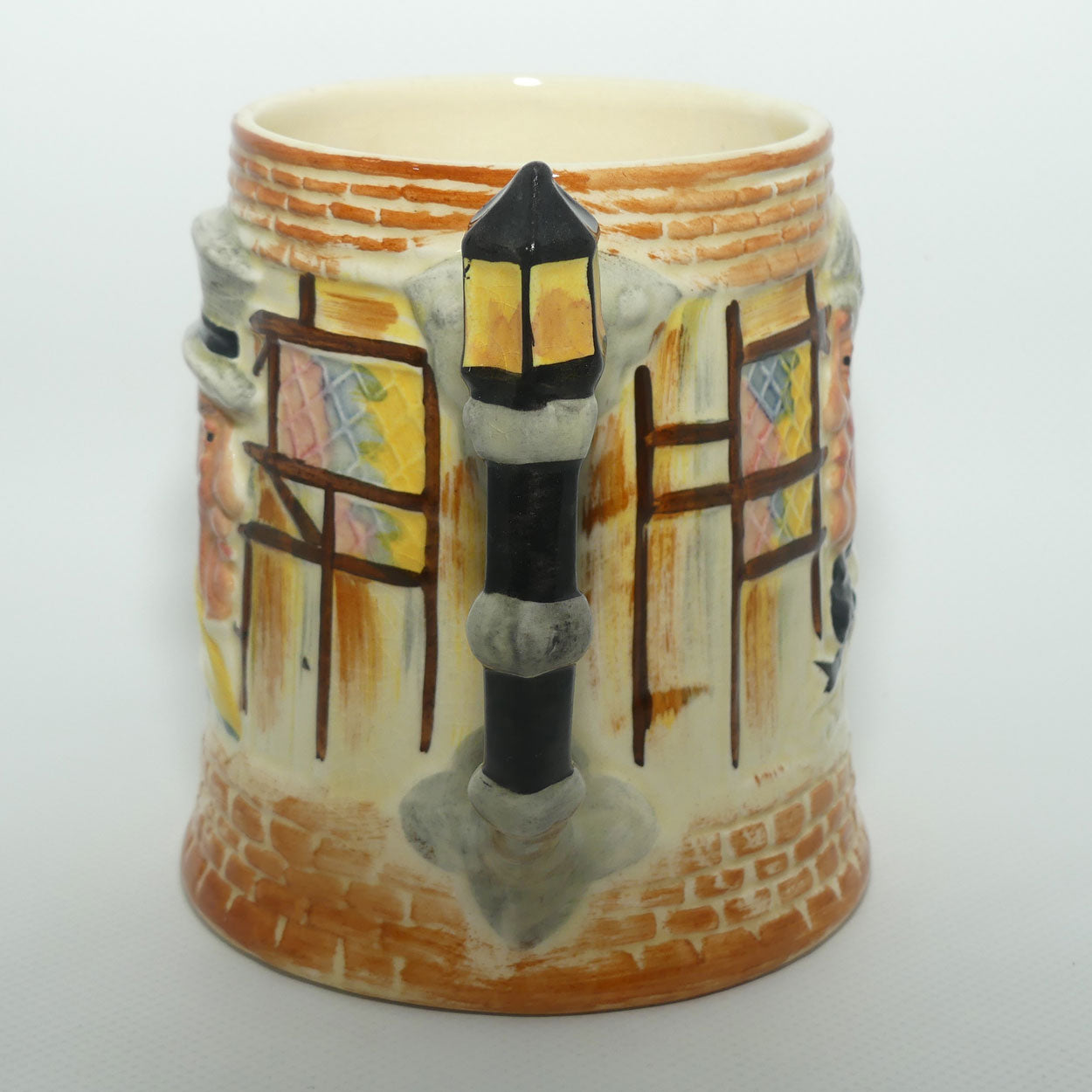 Lancaster and Sandland mug | Dickens low relief | Weller and Sairey Gamp  