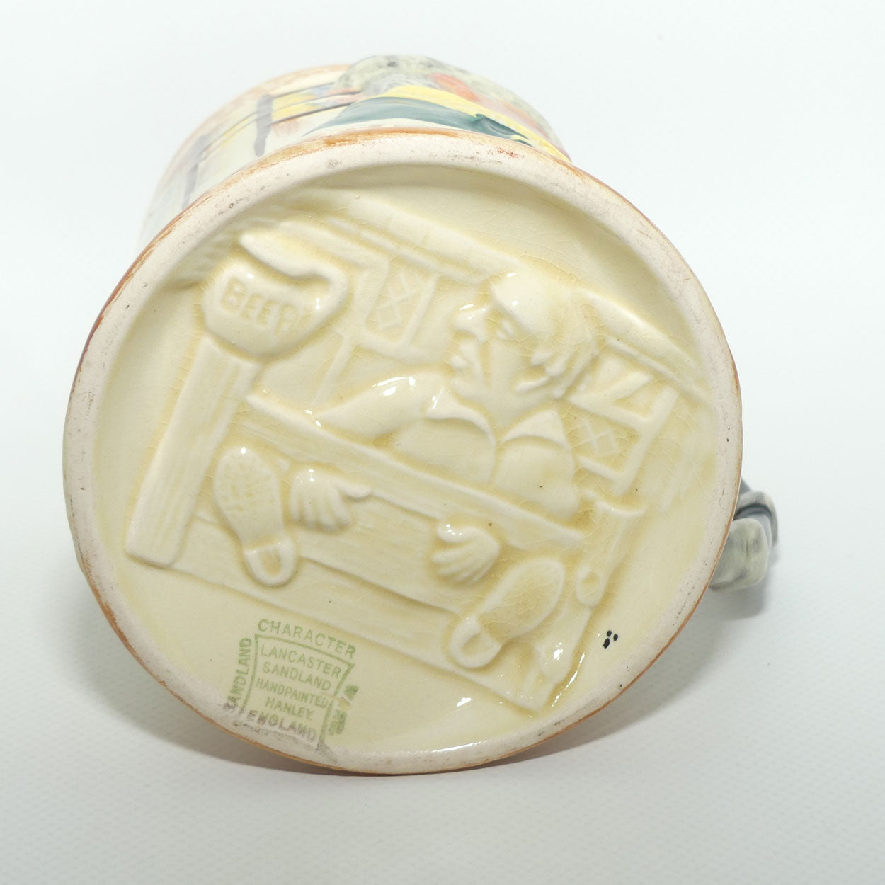 Lancaster and Sandland mug | Dickens low relief | Weller and Sairey Gamp  