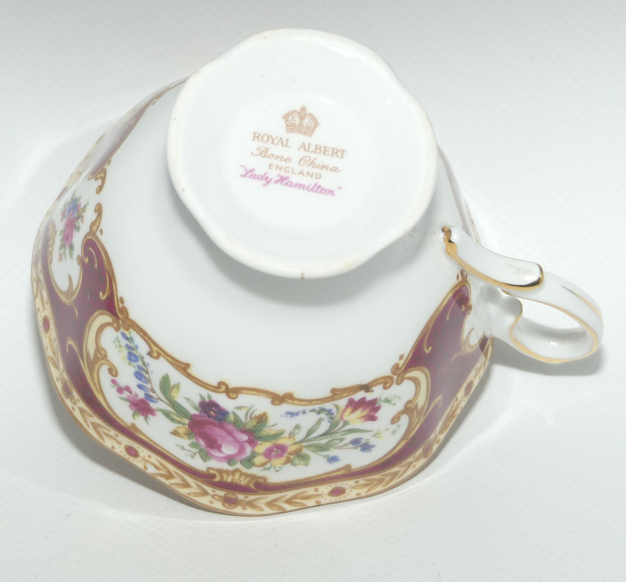 Royal Albert Bone China Lady Hamilton trio | early stamp