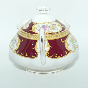 Royal Albert Bone China Lady Hamilton lidded sugar bowl with handles | © 1939 Royal Albert Ltd  