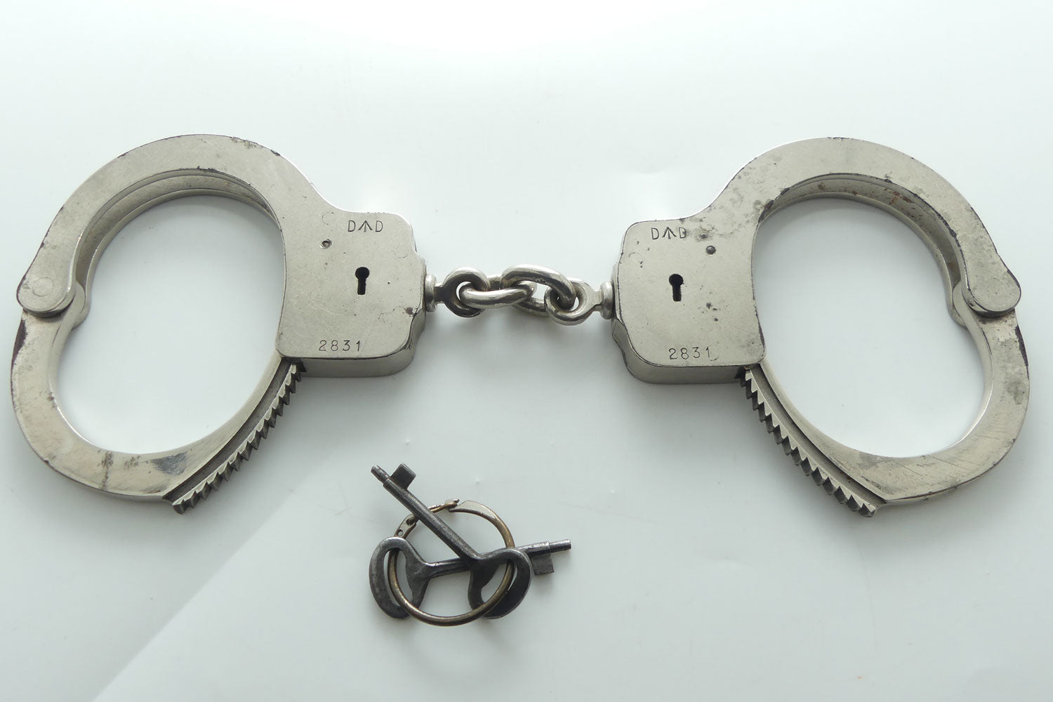 Lithgow Small Arms Factory | Australian Department of Defence handcuffs + key