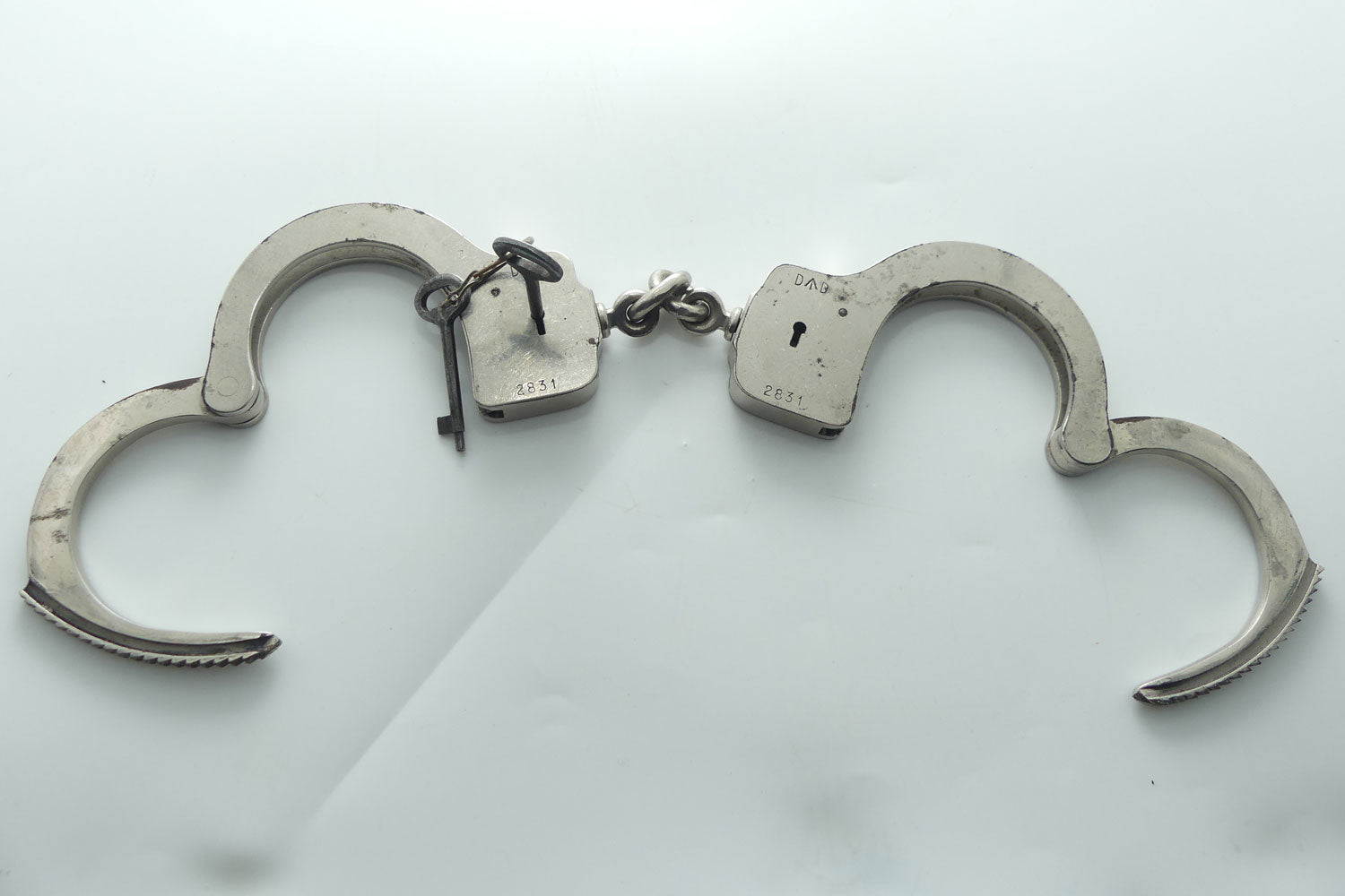 Lithgow Small Arms Factory | Australian Department of Defence handcuffs + key