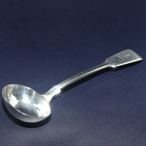 Victorian Sterling Silver Sauce Ladle | Old English pattern | Chawner and Co | London 1878