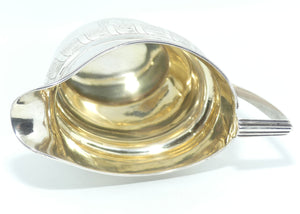 Geo III Sterling Silver Bright Cut decoration sugar and creamer | London 1802