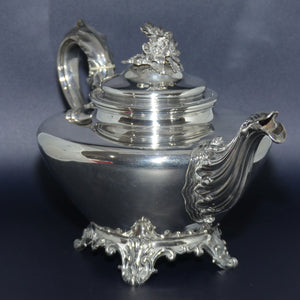 Early Victorian Sterling Silver tea pot | London 1839