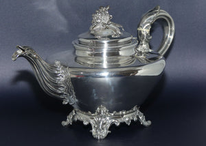 Early Victorian Sterling Silver tea pot | London 1839