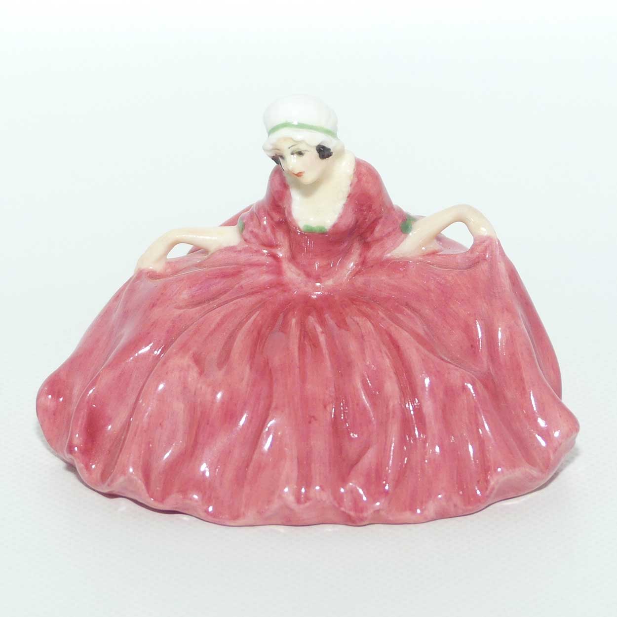 M21 Royal Doulton miniature figure Polly Peachum | Handwritten base stamp