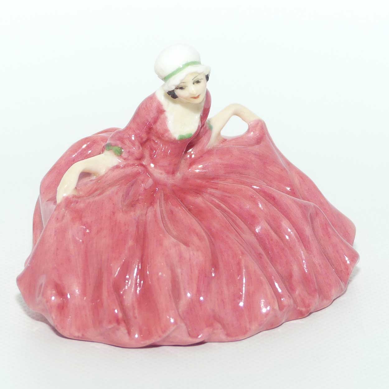 M21 Royal Doulton miniature figure Polly Peachum | Handwritten base stamp