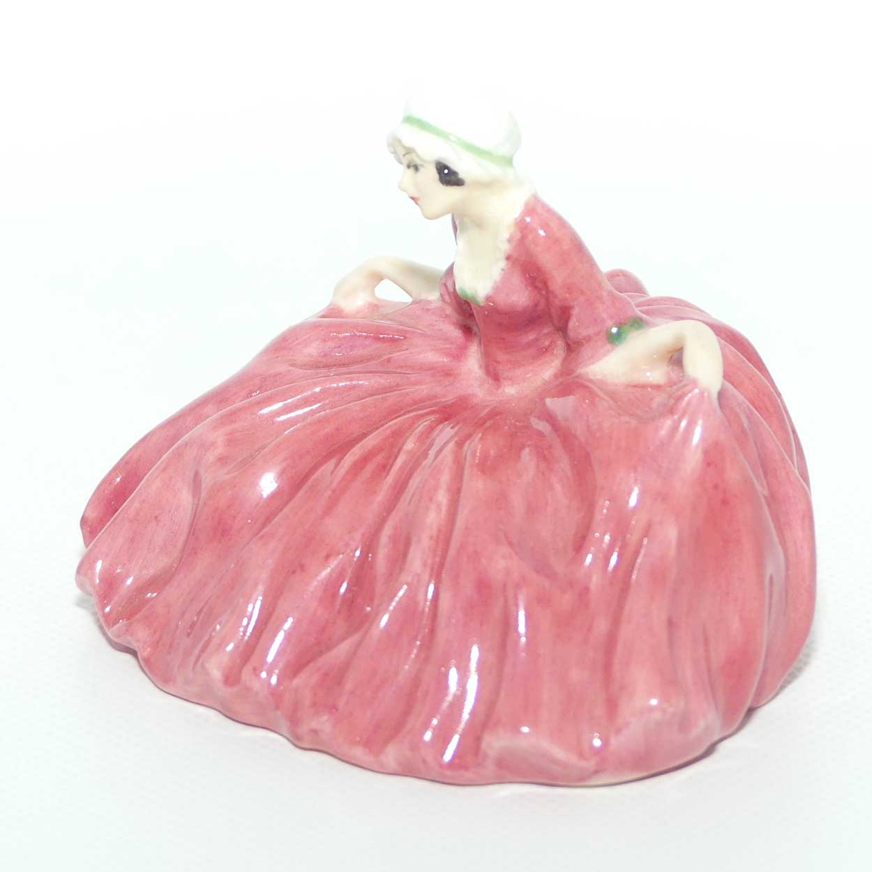 M21 Royal Doulton miniature figure Polly Peachum | Handwritten base stamp