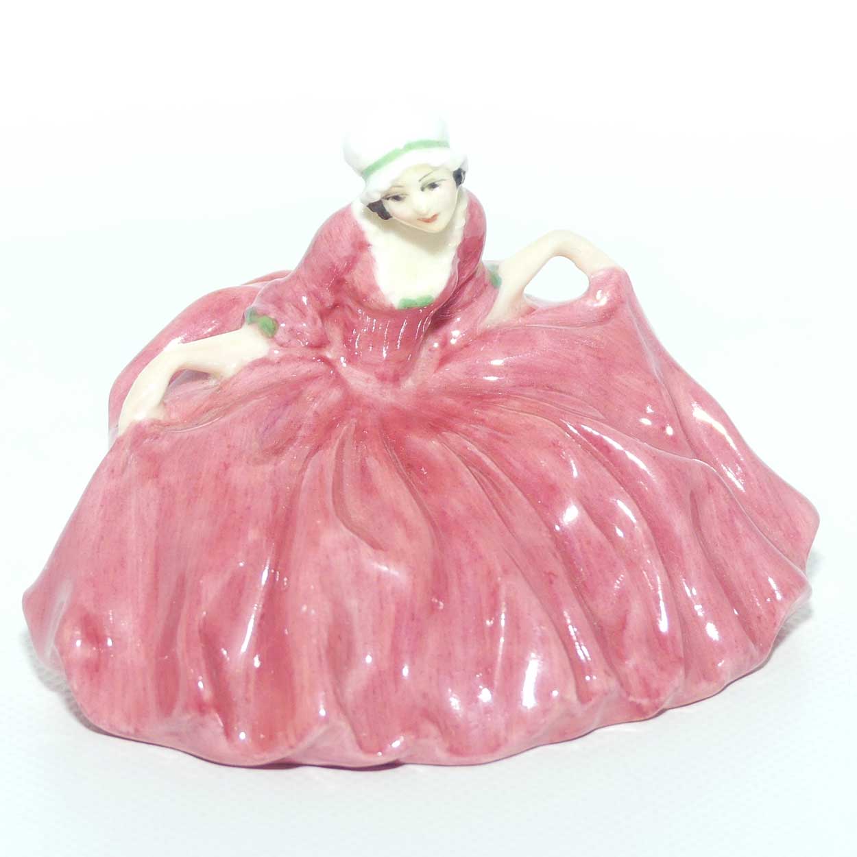 M21 Royal Doulton miniature figure Polly Peachum | Handwritten base stamp