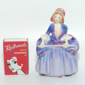 M83 Royal Doulton miniature figure Bo Peep | Purple