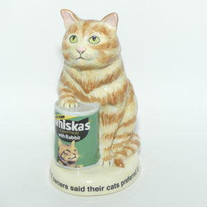 MCL15 Royal Doulton Whiskas Cat figure | Ginger Cat