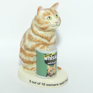 MCL15 Royal Doulton Whiskas Cat figure | Ginger Cat