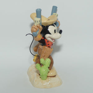 MM15 Royal Doulton Walt Disney Showcase | Mickey Mouse | Two Gun Mickey | Ltd Ed