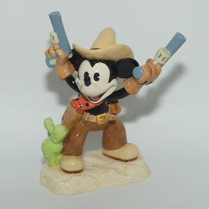 MM15 Royal Doulton Walt Disney Showcase | Mickey Mouse | Two Gun Mickey | Ltd Ed