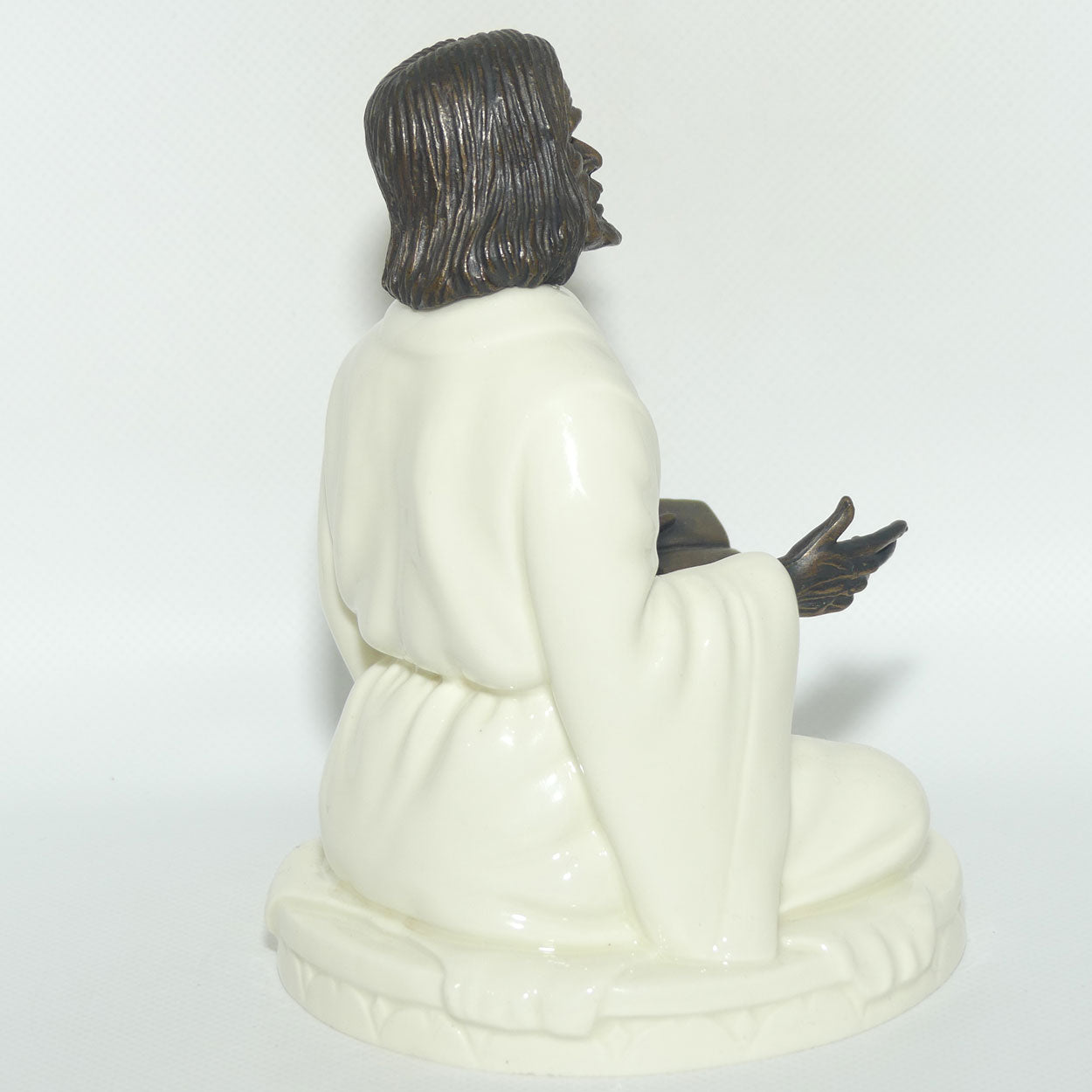 MS25 Minton The Sage figure | Porcelain and Cast Bronze