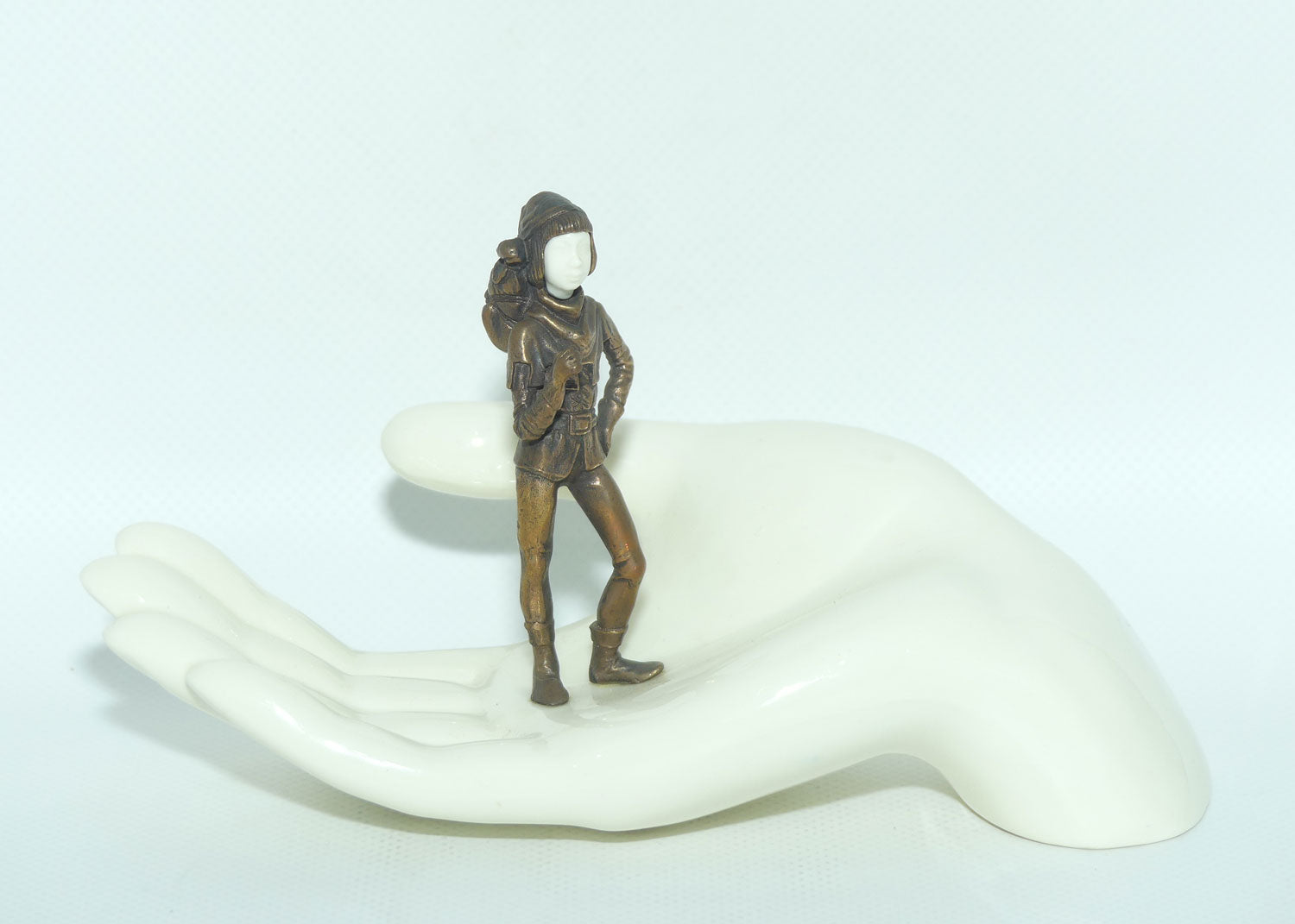 MS52 Minton Tom Thumb figure | Porcelain and Cast Bronze