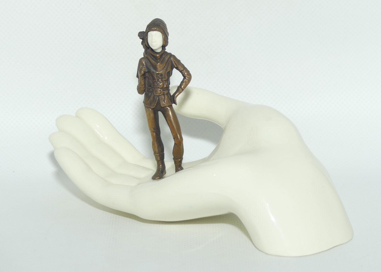 MS52 Minton Tom Thumb figure | Porcelain and Cast Bronze