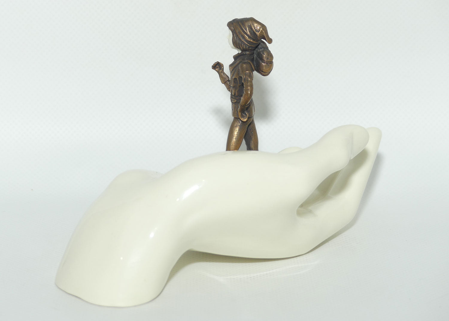 MS52 Minton Tom Thumb figure | Porcelain and Cast Bronze