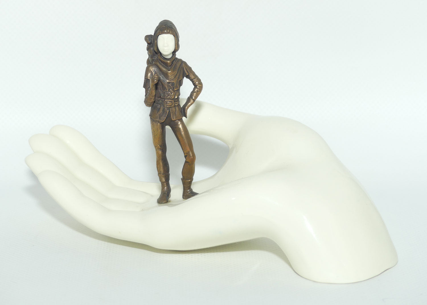 MS52 Minton Tom Thumb figure | Porcelain and Cast Bronze