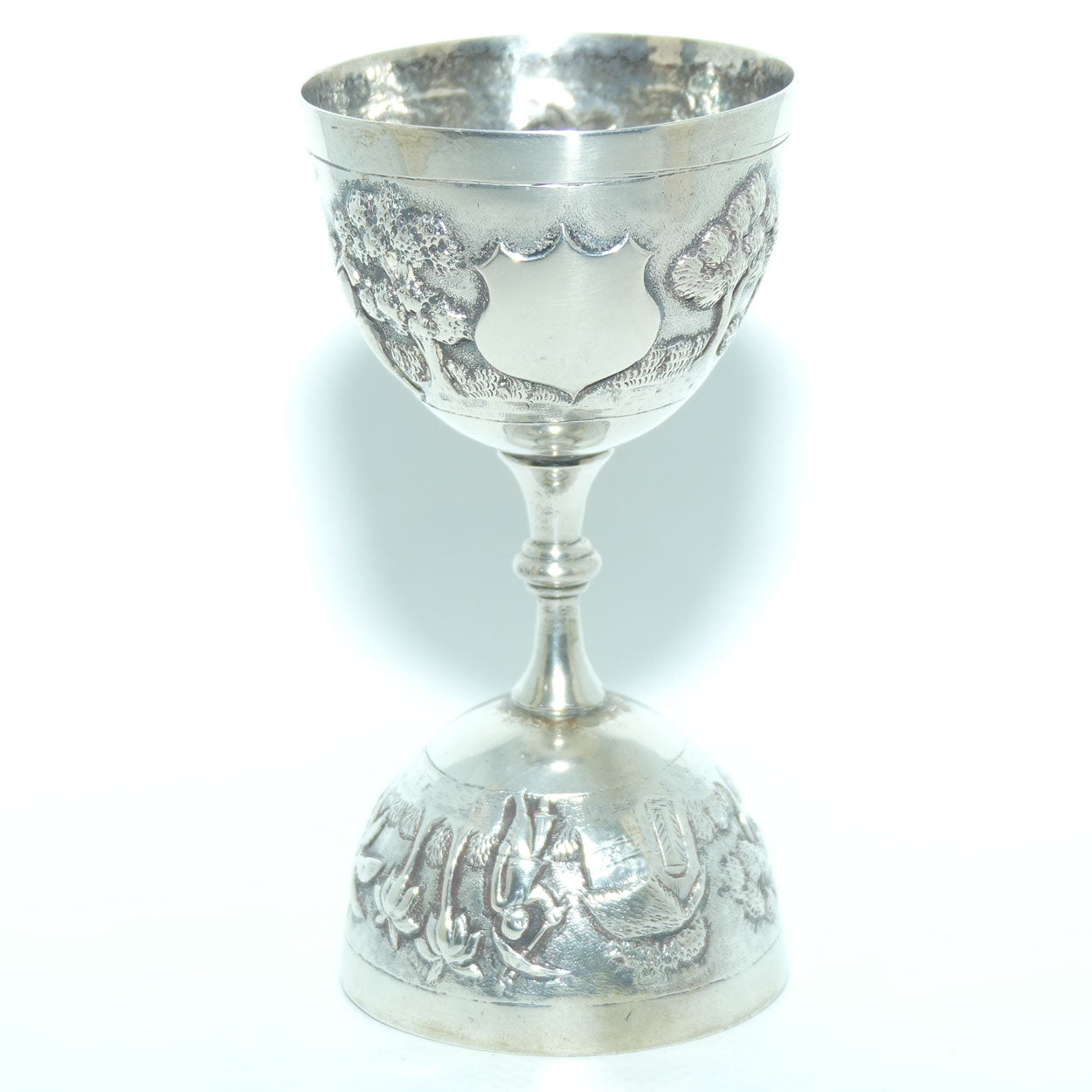 Quality double Ended Measure | Finely decorated with Farmer Country Scene