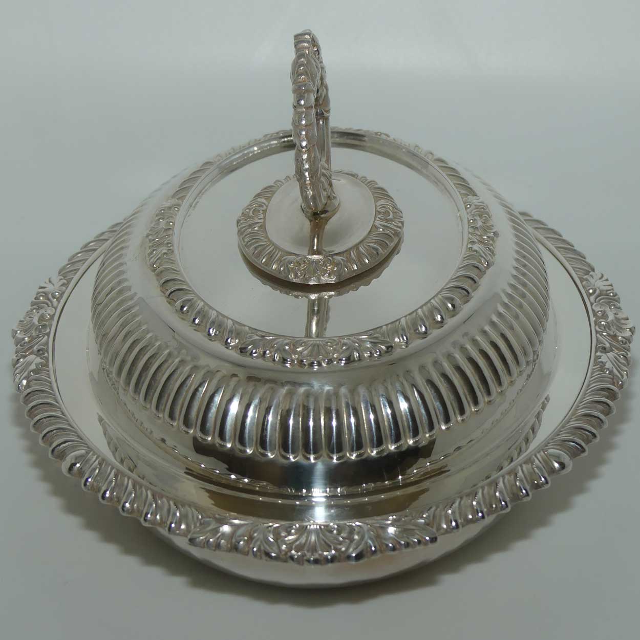 Walker and Hall Olde Sheffield Plate tureen | #1