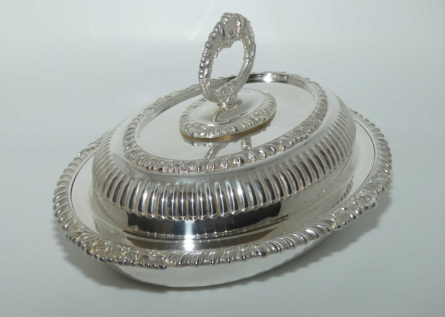 Walker and Hall Olde Sheffield Plate tureen | #2