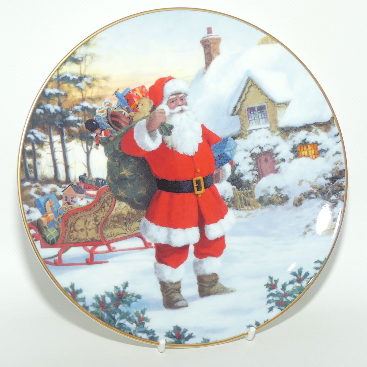 Royal Doulton plate PN102 | Christmas | Gifts for All | boxed