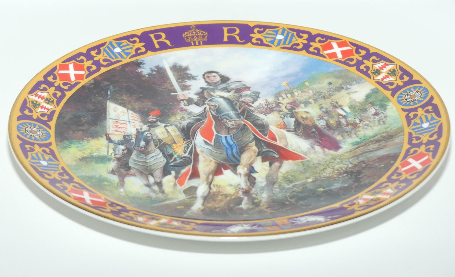 Royal Doulton Kings and Queens of the Realm PN143 plate | Richard III at Bosworth | LE 407