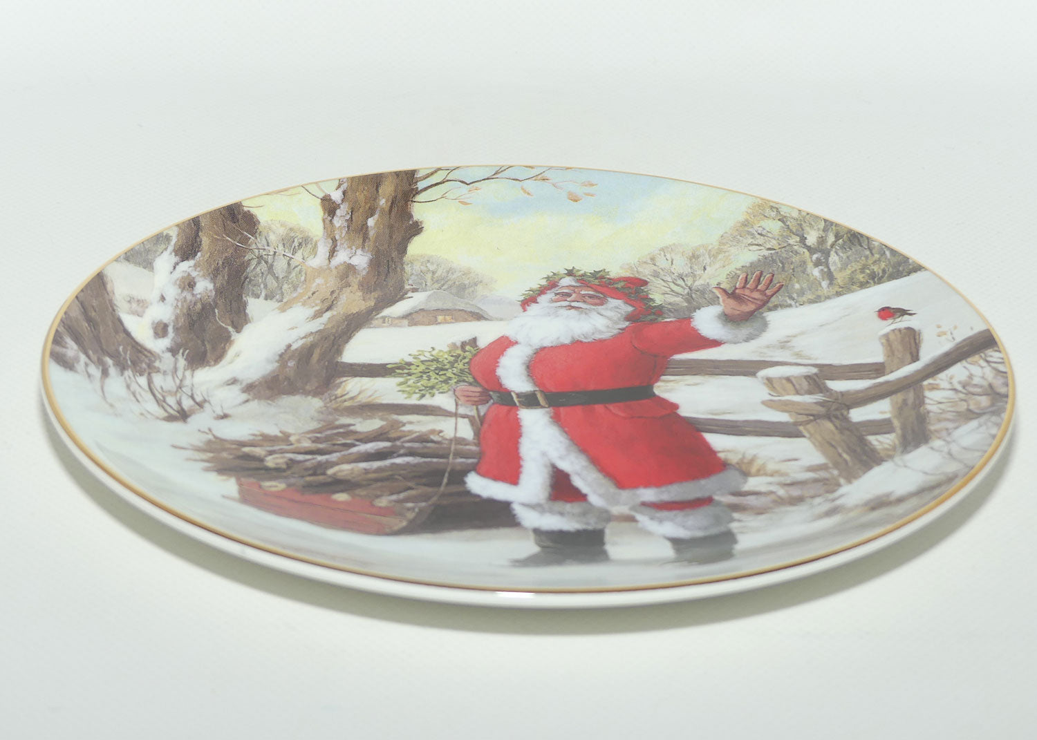 Royal Doulton plate PN205 | Christmas | Merry Christmas | boxed