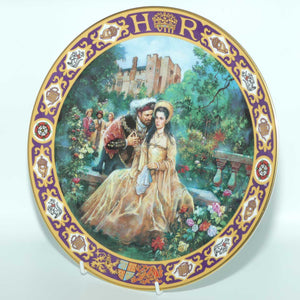 Royal Doulton Kings and Queens of the Realm PN2 plate | Henry VIII in the Garden with Anne Boleyn | LE 861/3500