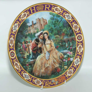 Royal Doulton Kings and Queens of the Realm PN2 plate | Henry VIII in the Garden with Anne Boleyn | LE 861/3500