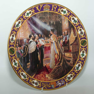 Royal Doulton Kings and Queens of the Realm PN4 plate | Queen Victoria's Coronation | LE 333 + cert