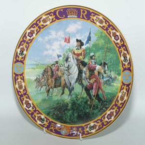 Royal Doulton Kings and Queens of the Realm PN53 plate | King Charles I at the Battle of Edgehill | LE 524 + cert