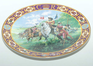 Royal Doulton Kings and Queens of the Realm PN53 plate | King Charles I at the Battle of Edgehill | LE 524 + cert