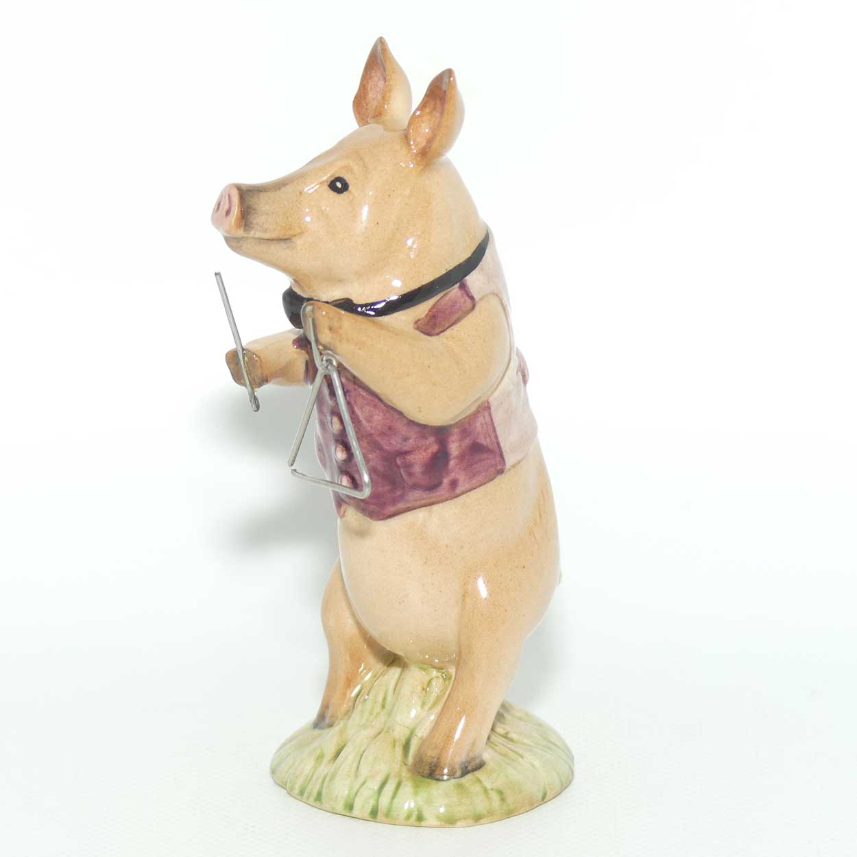 PP07 Beswick Pig Prom James the Triangle Player
