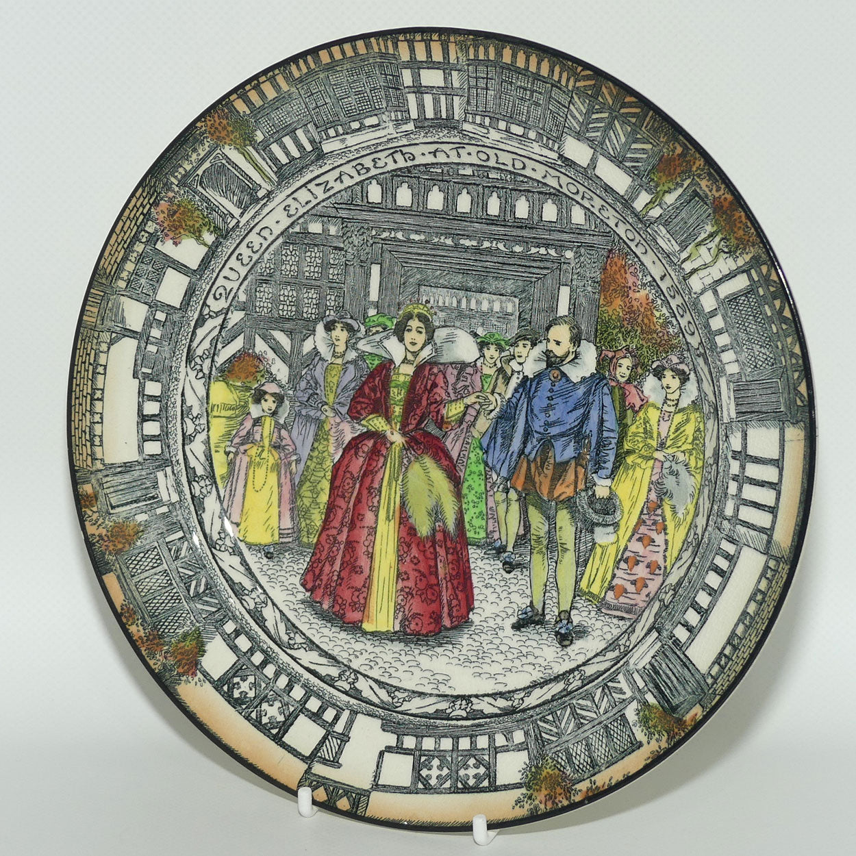 Royal Doulton Old Moreton Hall plate | 21.5cms diam