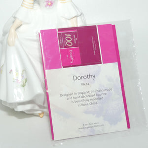 RA14 Royal Albert figure Dorothy | 100 Years of Royal Albert Figurines series | boxed