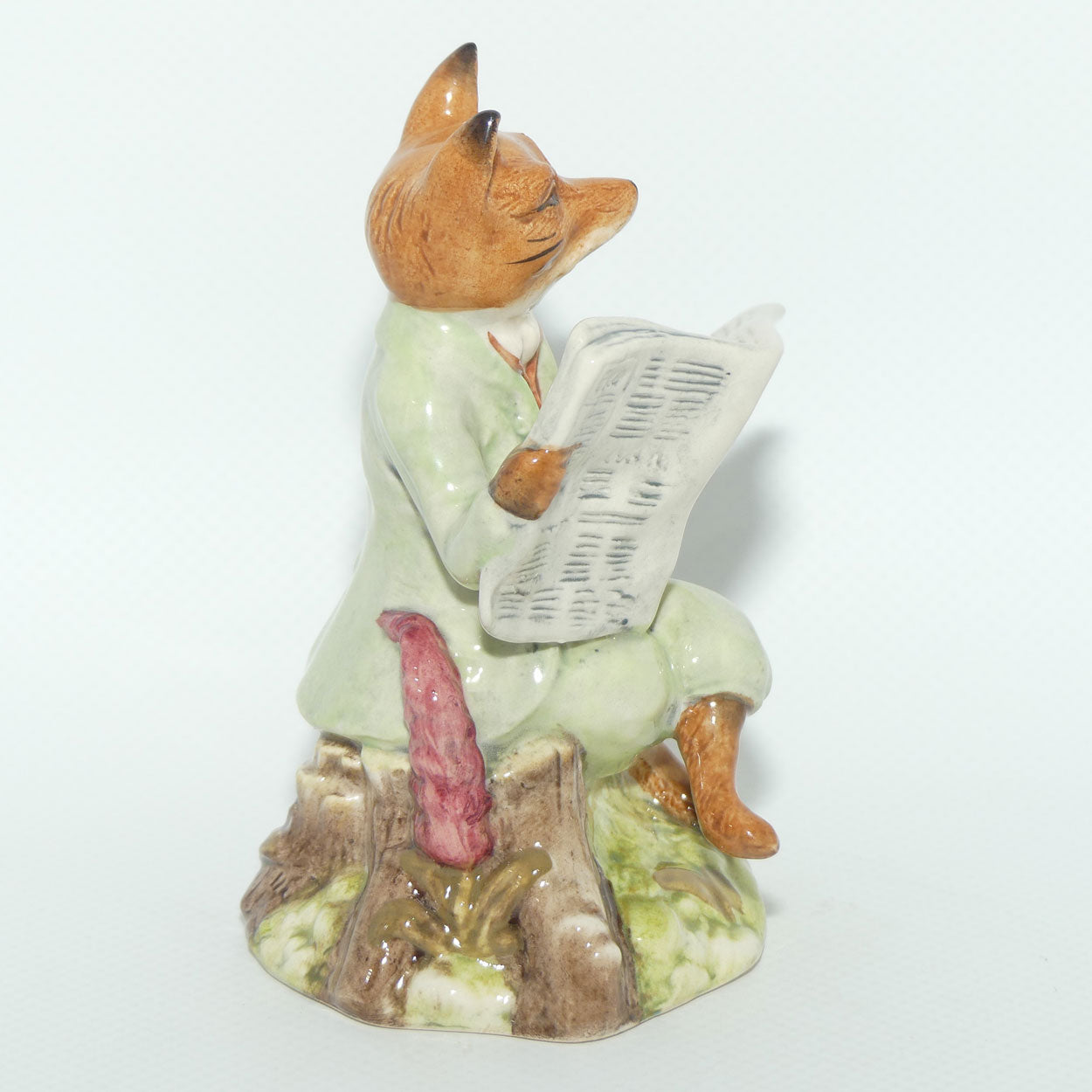 Royal Albert Beatrix Potter Foxy Reading Country News | BP6a  | boxed