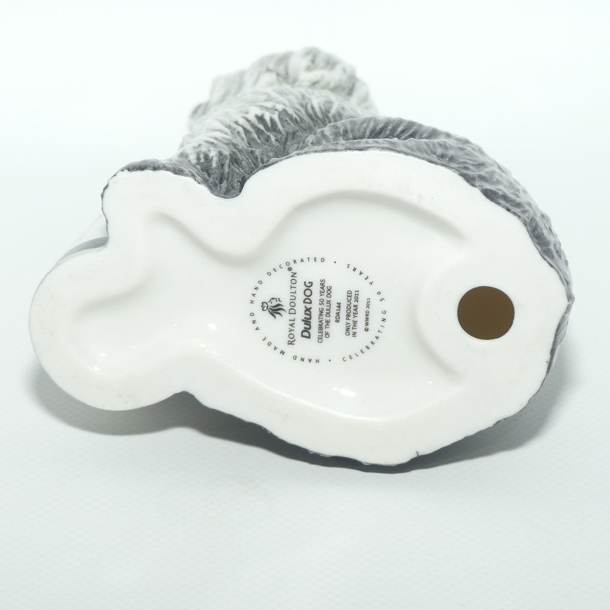 RDA144 Royal Doulton Dulux Dog figure | 50 Years of the Dulux Dog