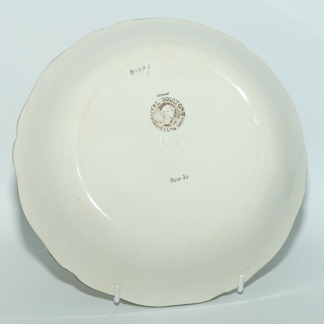 Royal Doulton Dickens Poor Jo oatmeal bowl D2793 | 19.5cm